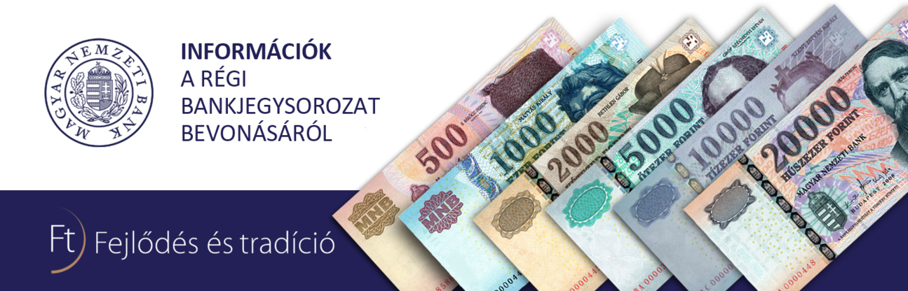 Információk a bevonás alatti bankjegyekről